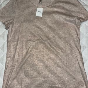 Banana Republic short sleeve tee.  Sparkle fabric